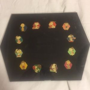 Peanuts Vintage Pin collection Snoopy pilot sports